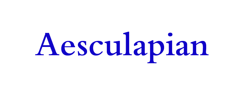 Aesculapian