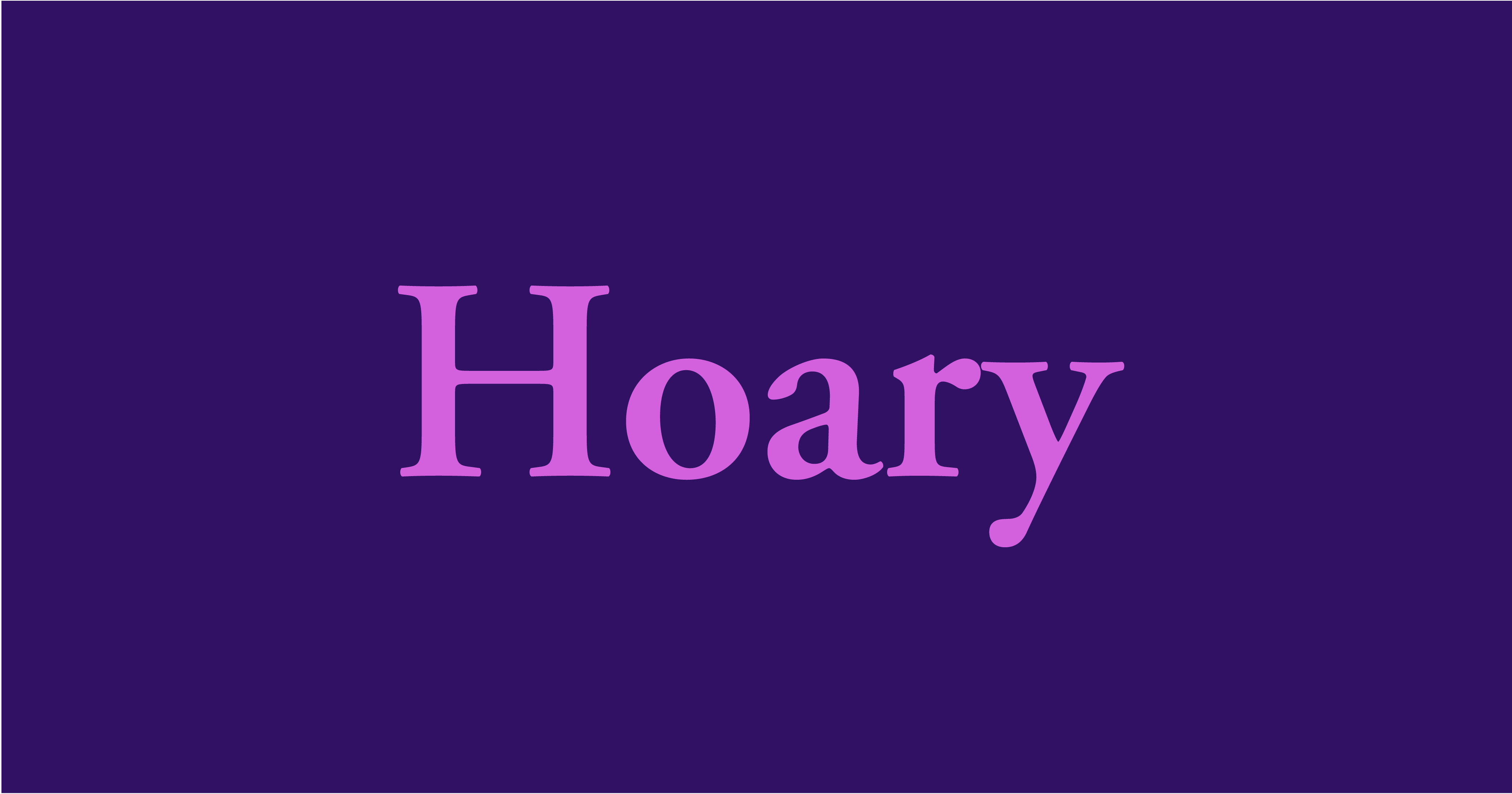 Hoary