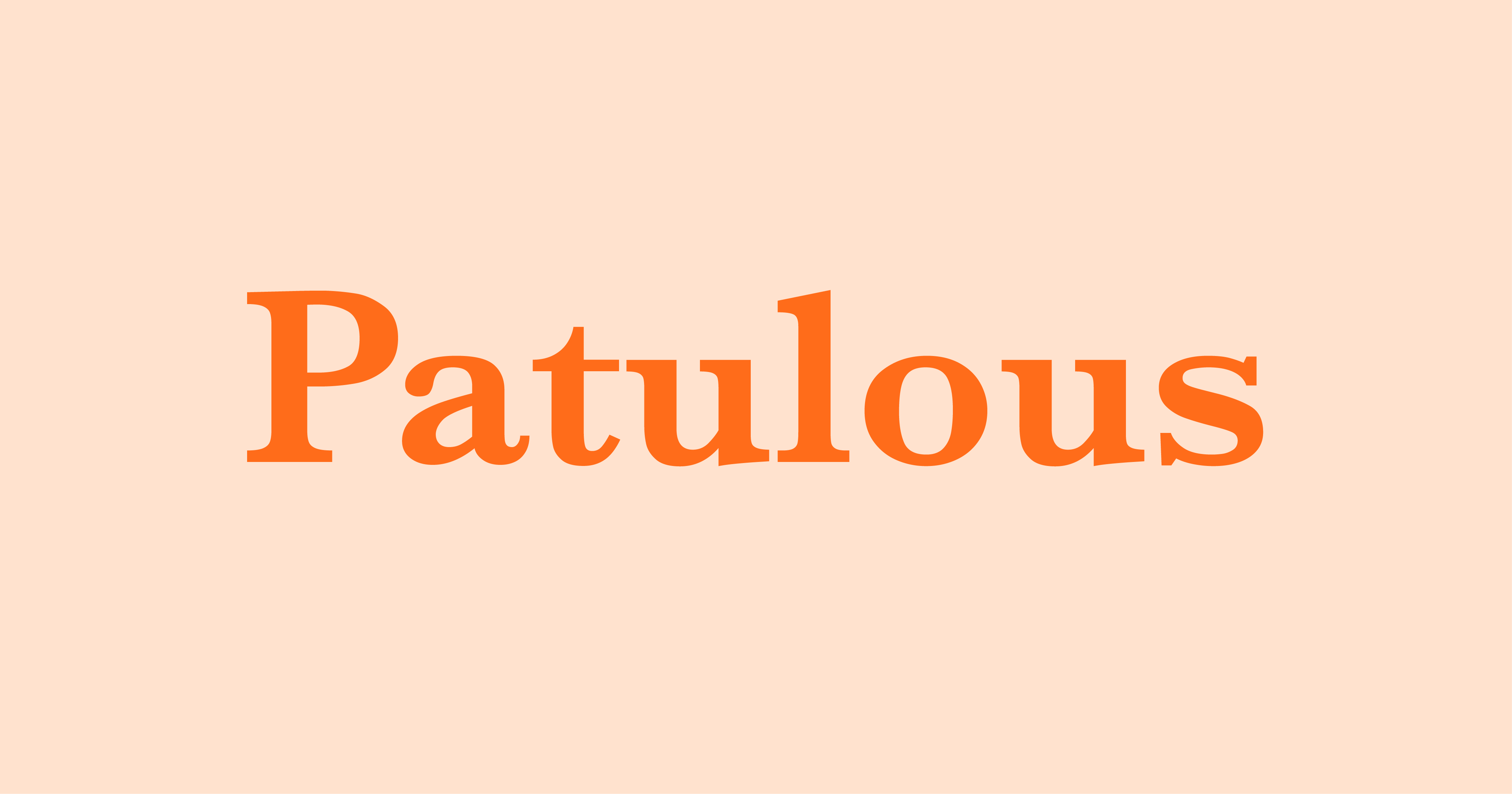 Patulous
